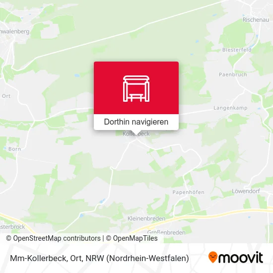 Mm-Kollerbeck, Ort Karte