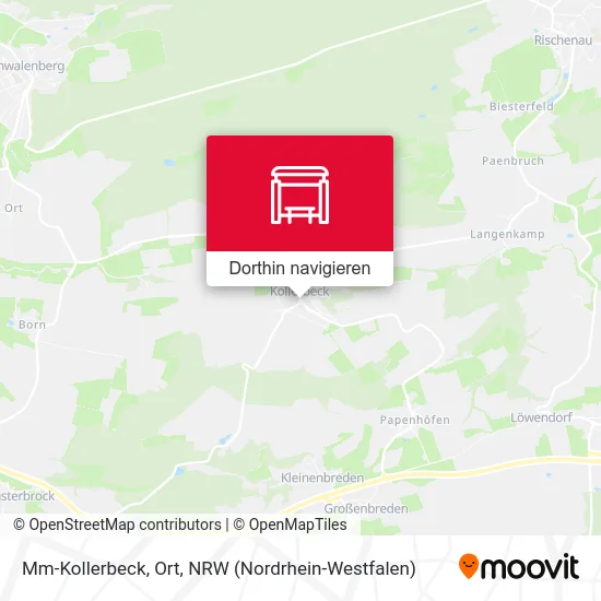 Mm-Kollerbeck, Ort Karte