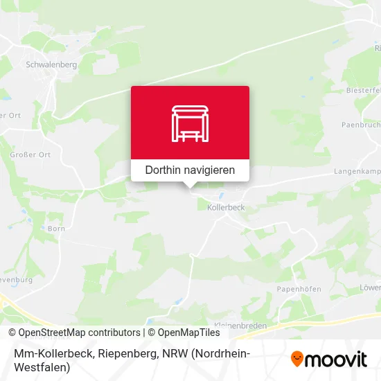Mm-Kollerbeck, Riepenberg Karte