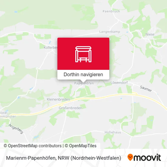 Marienm-Papenhöfen Karte