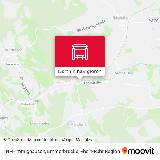 Ni-Himmighausen, Emmerbrücke Karte