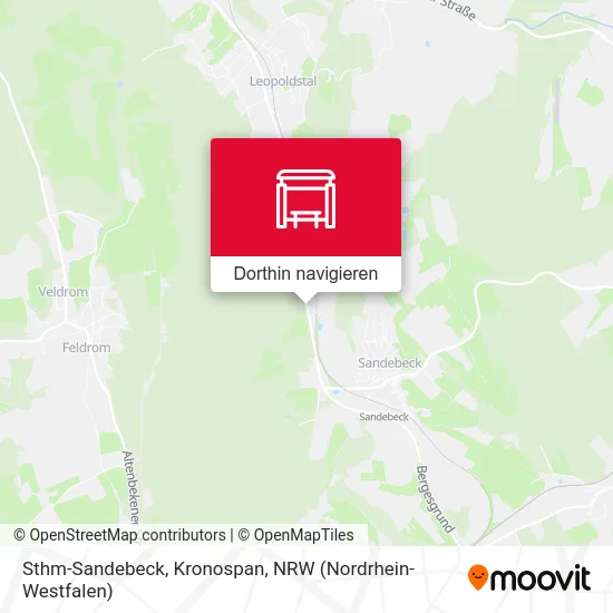 Sthm-Sandebeck, Kronospan Karte