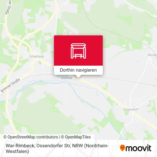 War-Rimbeck, Ossendorfer Str Karte