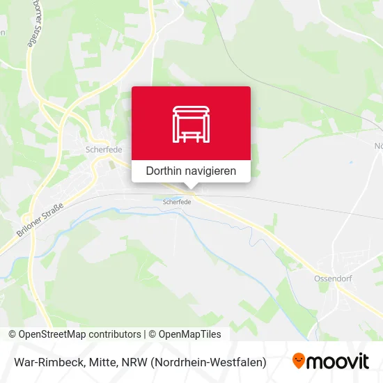 War-Rimbeck, Mitte Karte