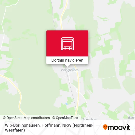 Wlb-Borlinghausen, Hoffmann Karte