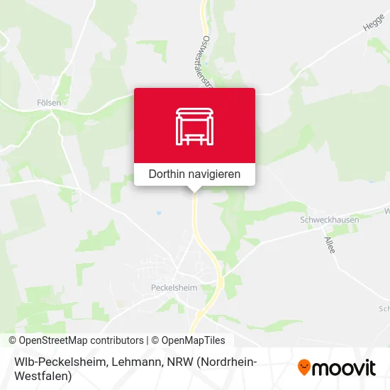 Wlb-Peckelsheim, Lehmann Karte