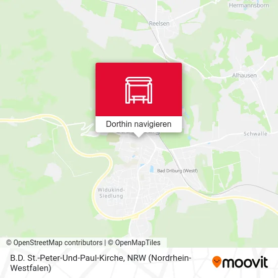 B.D. St.-Peter-Und-Paul-Kirche Karte