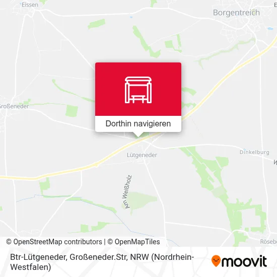 Btr-Lütgeneder, Großeneder.Str Karte