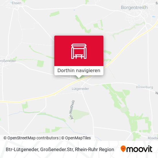 Btr-Lütgeneder, Großeneder.Str Karte