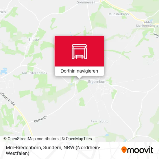 Mm-Bredenborn, Sundern Karte