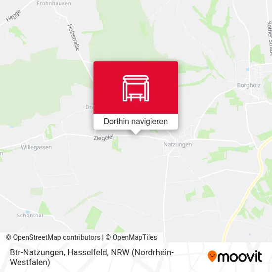 Btr-Natzungen, Hasselfeld Karte