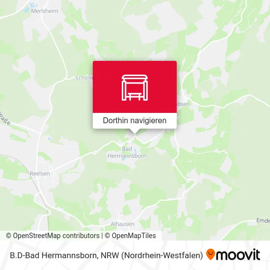 B.D-Bad Hermannsborn Karte