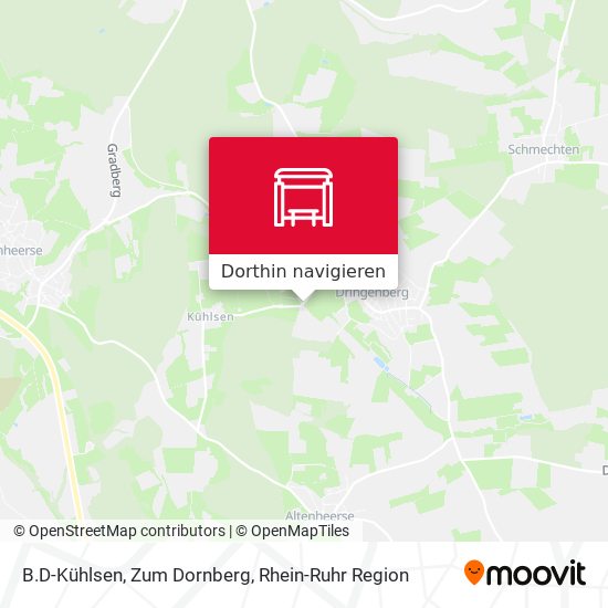B.D-Kühlsen, Zum Dornberg Karte