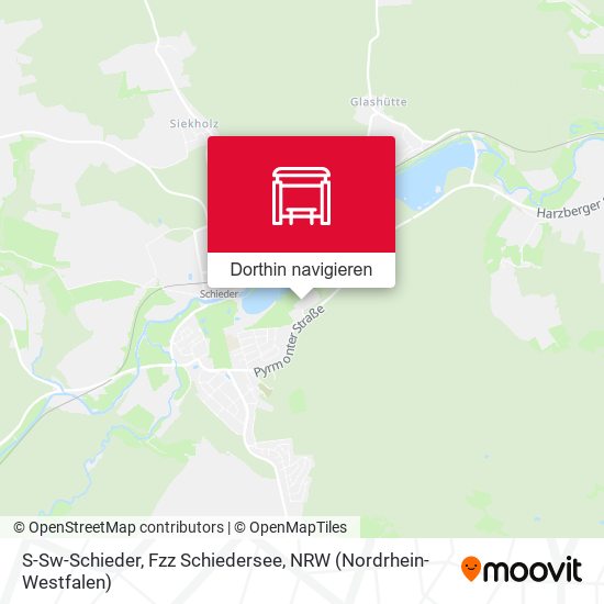 S-Sw-Schieder, Fzz Schiedersee Karte
