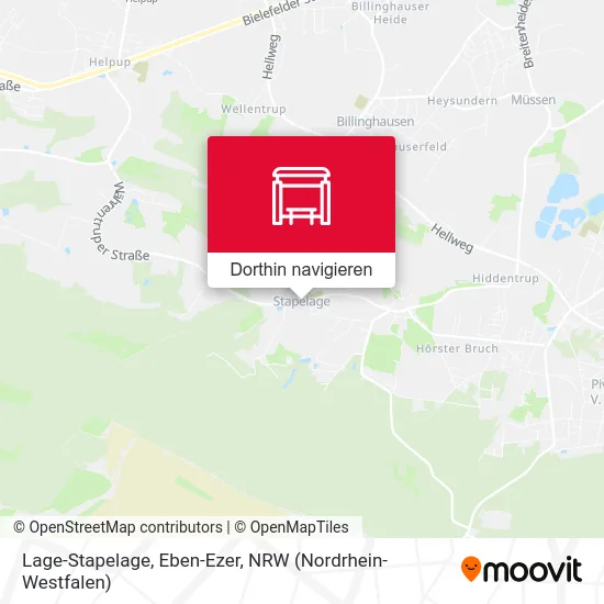 Lage-Stapelage, Eben-Ezer Karte