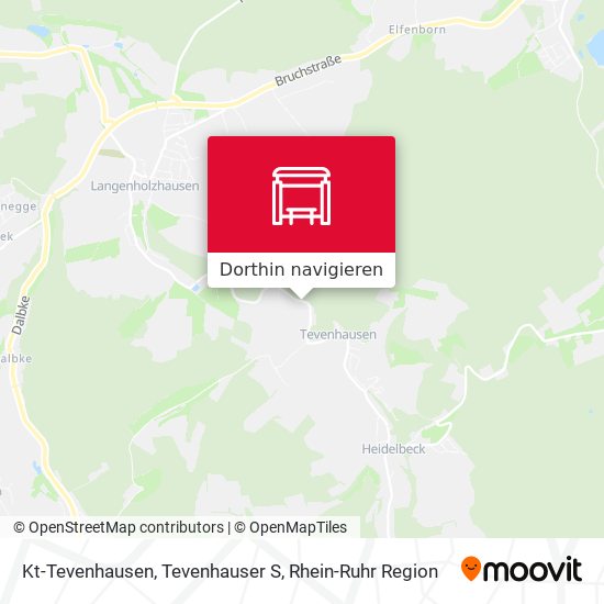 Kt-Tevenhausen, Tevenhauser S Karte