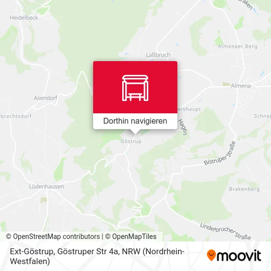 Ext-Göstrup, Göstruper Str 4a Karte