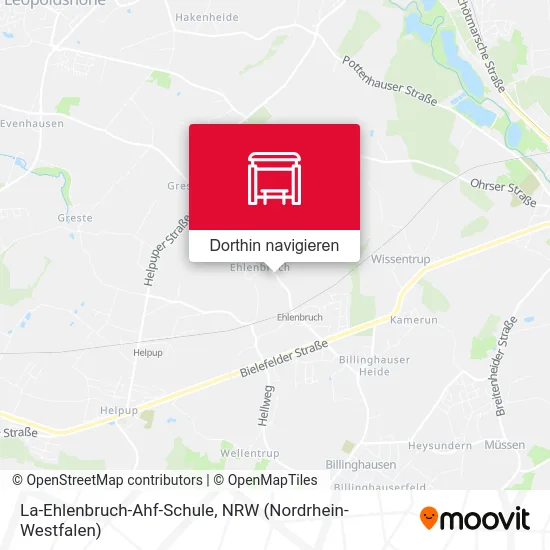 La-Ehlenbruch-Ahf-Schule Karte