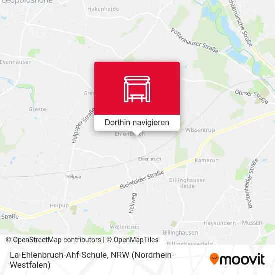 La-Ehlenbruch-Ahf-Schule Karte