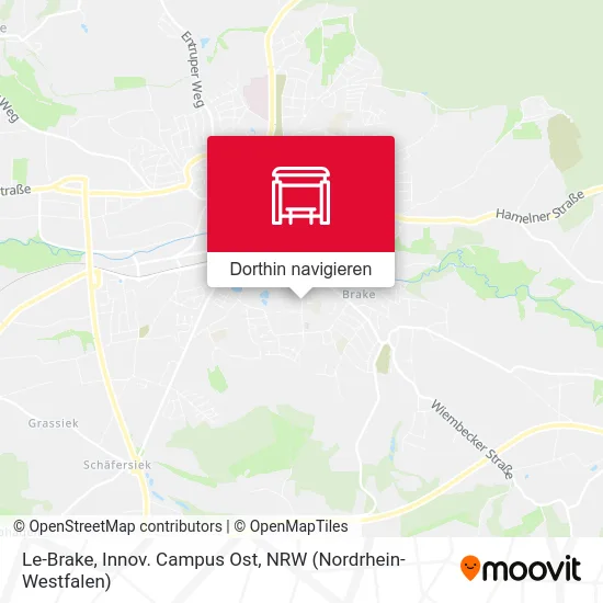 Le-Brake, Innov. Campus Ost Karte