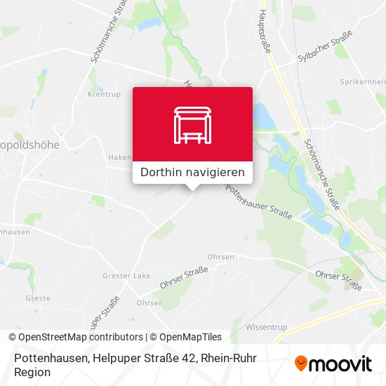 Pottenhausen, Helpuper Straße 42 Karte