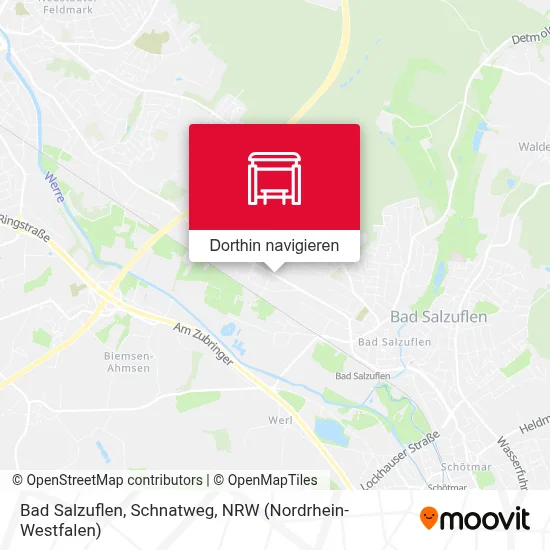 Bad Salzuflen, Schnatweg Karte