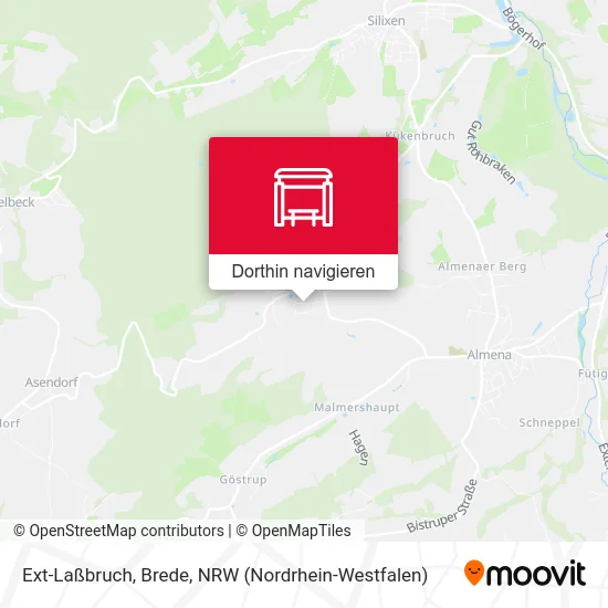 Ext-Laßbruch, Brede Karte