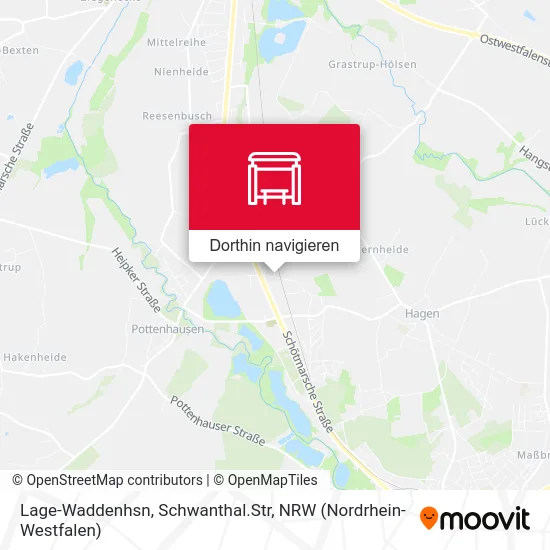 Lage-Waddenhsn, Schwanthal.Str Karte