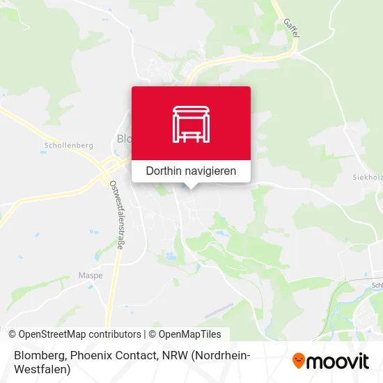 Blomberg, Phoenix Contact Karte