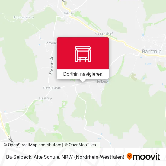 Ba-Selbeck, Alte Schule Karte