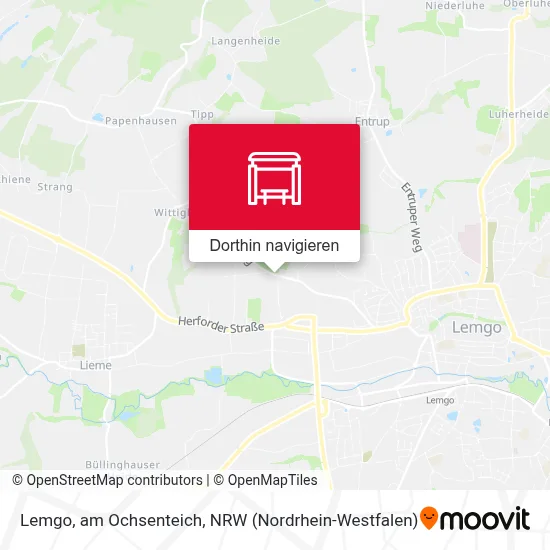 Lemgo, am Ochsenteich Karte