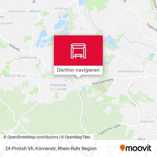 Dt-Pivitsh Vh, Körnerstr Karte