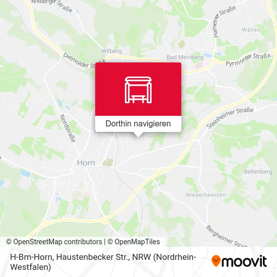 H-Bm-Horn, Haustenbecker Str. Karte