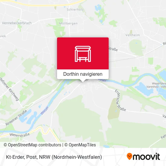 Kt-Erder, Post Karte