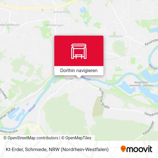 Kt-Erder, Schmiede Karte