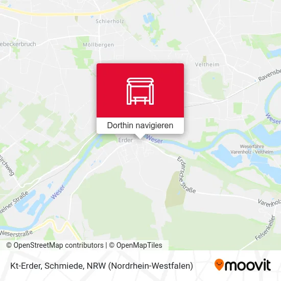 Kt-Erder, Schmiede Karte