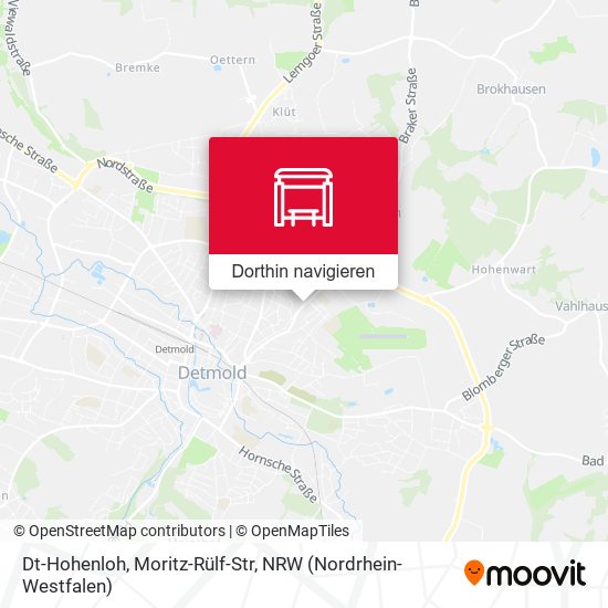 Dt-Hohenloh, Moritz-Rülf-Str Karte