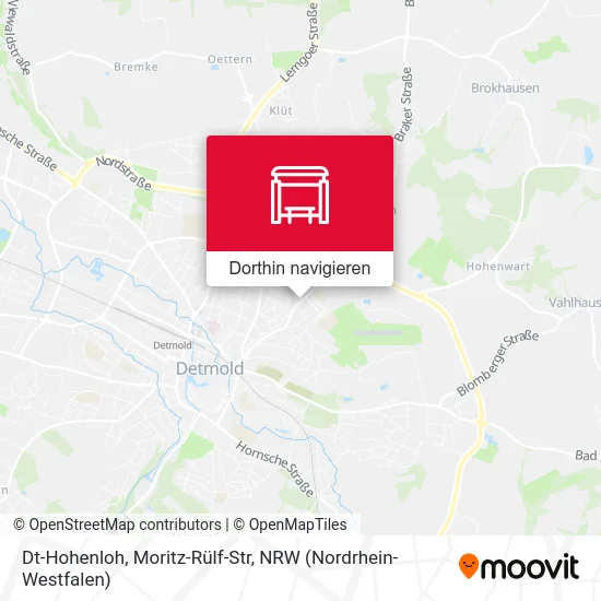 Dt-Hohenloh, Moritz-Rülf-Str Karte