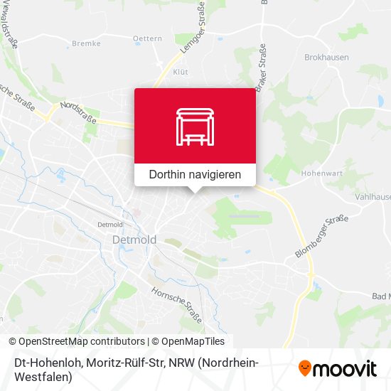 Dt-Hohenloh, Moritz-Rülf-Str Karte