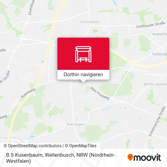 B.S-Kusenbaum, Wellenbusch Karte