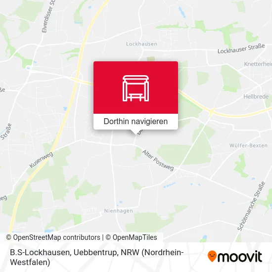 B.S-Lockhausen, Uebbentrup Karte