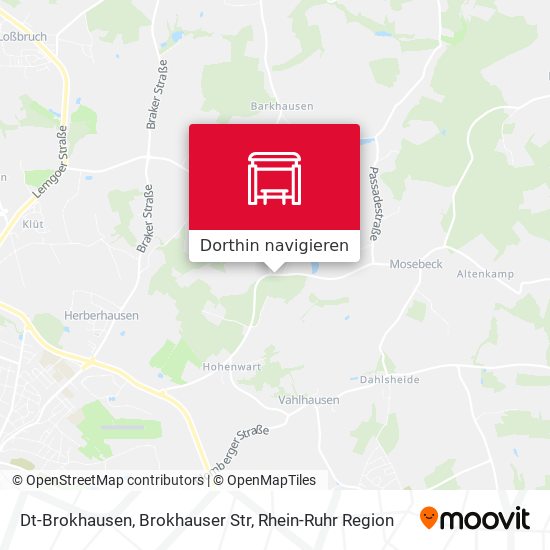 Dt-Brokhausen, Brokhauser Str Karte