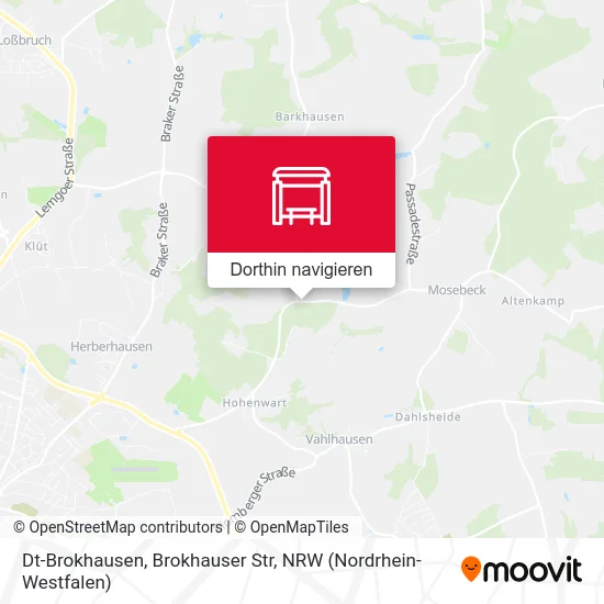 Dt-Brokhausen, Brokhauser Str Karte