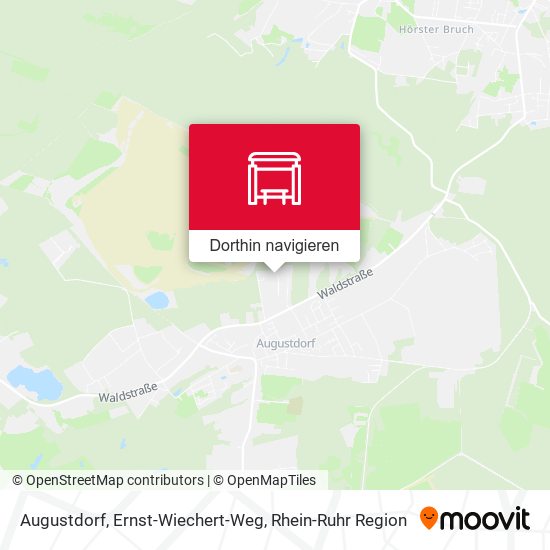 Augustdorf, Ernst-Wiechert-Weg Karte