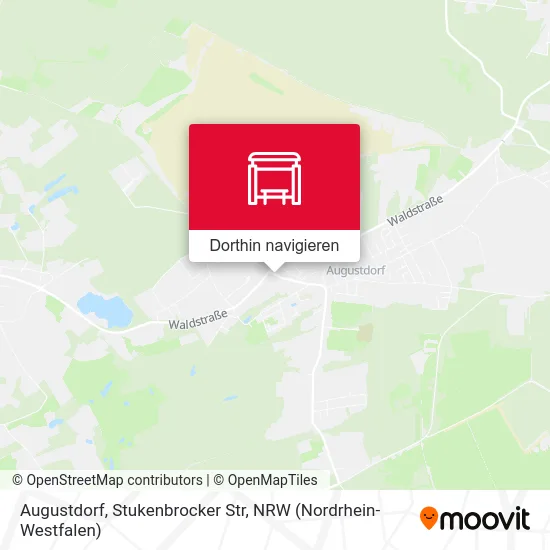 Augustdorf, Stukenbrocker Str Karte