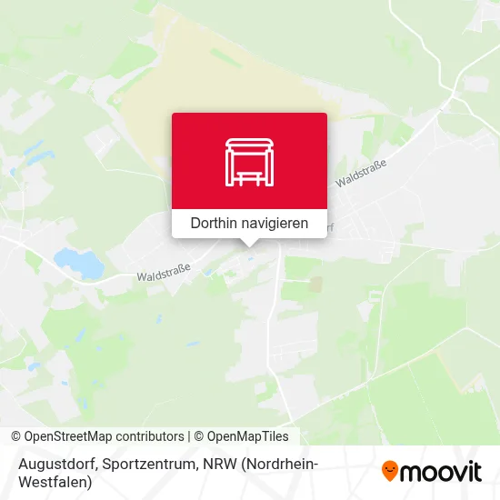 Augustdorf, Sportzentrum Karte