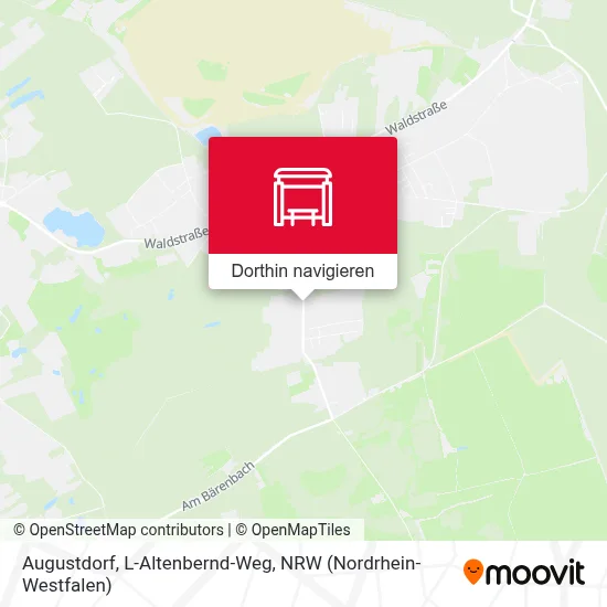 Augustdorf, L-Altenbernd-Weg Karte