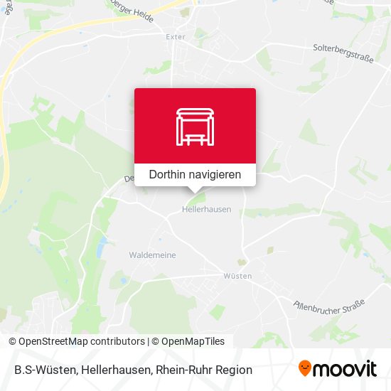 B.S-Wüsten, Hellerhausen Karte