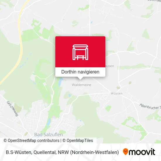 B.S-Wüsten, Quellental Karte