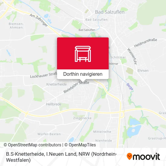 B.S-Knetterheide, I.Neuen Land Karte